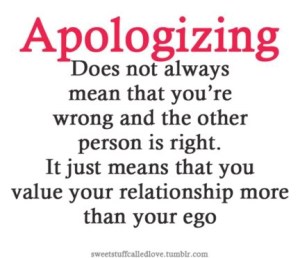 Relationship over ego